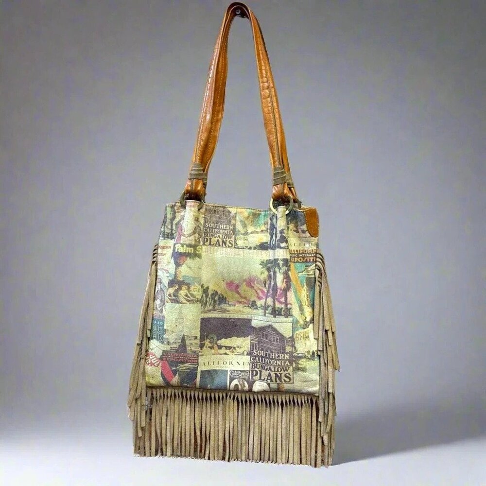 CECCONI PIERO Fringe Italian Bag